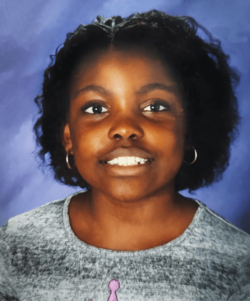 picture of speller number 7, Zaynah Hector