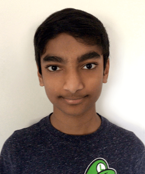 picture of speller number 110, Vinu Chandrasekar