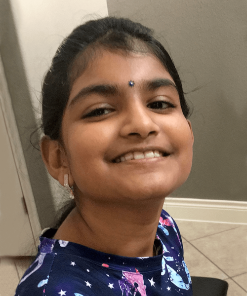 picture of speller number 172, Tarini Nandakumar
