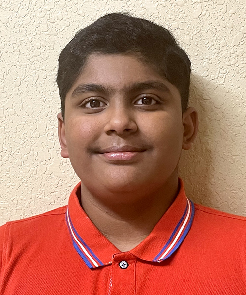 picture of speller number 76, Vikram Raju