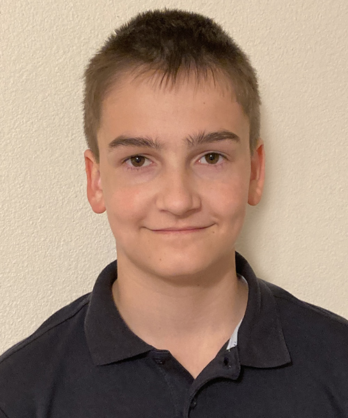 picture of speller number 82, Aaron Kuebler