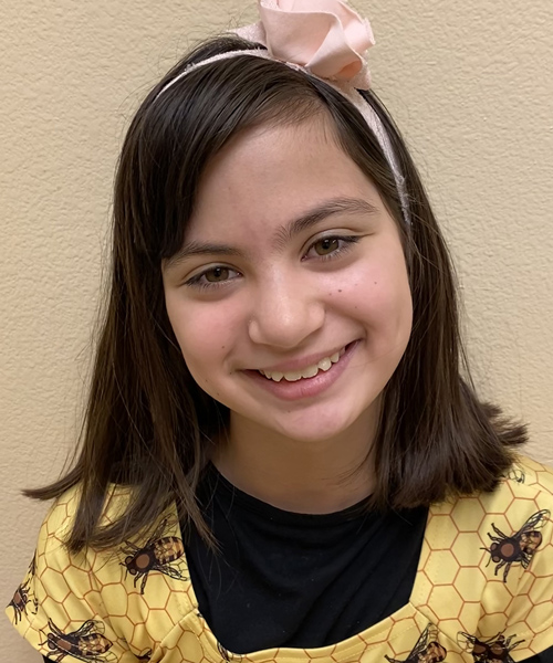 picture of speller number 87, Aliyah Alpert