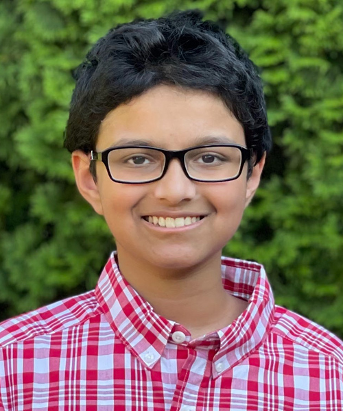 picture of speller number 206, Saharsh Vuppala