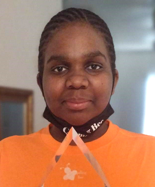 picture of speller number 207, Prince Parker Brown