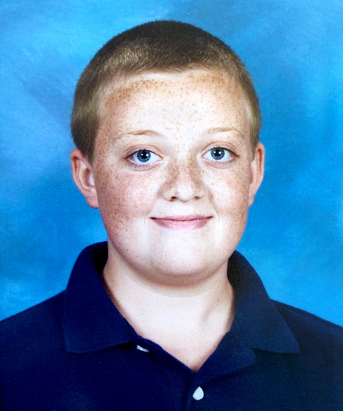 picture of speller number 220, Gavin Maxey