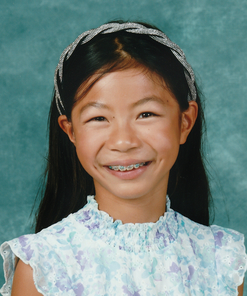 picture of speller number 21, Elyssa Chen