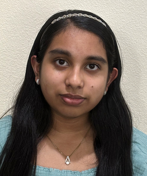 picture of speller number 22, Akshara Thummala