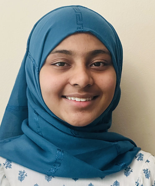 picture of speller number 40, Siara Husain