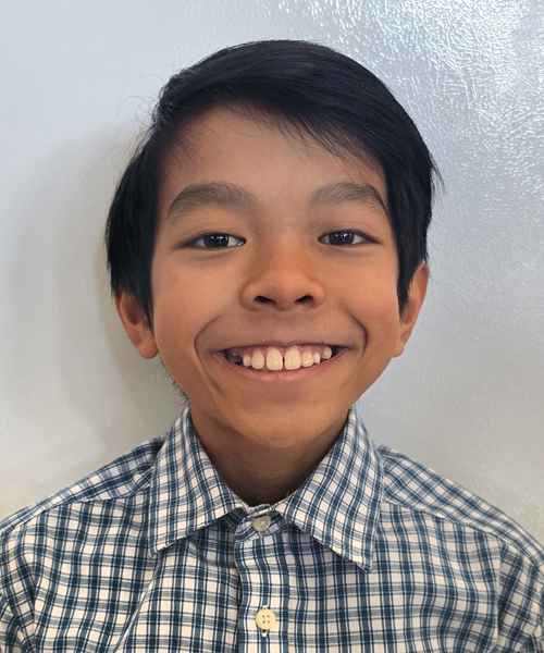 picture of speller number 217, Zian Doctolero