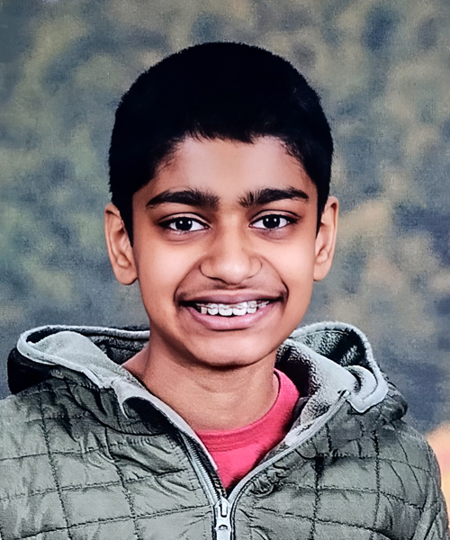 picture of speller number 242, Taran Shivkumar